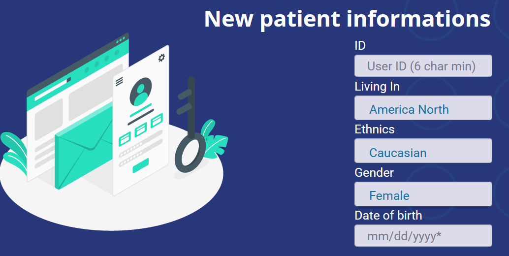 Register Patient's Biodata